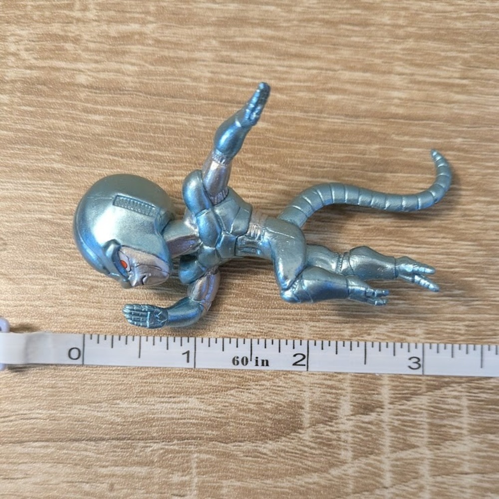 Bandai Dragon Ball Z Metal Cooler Mini Figure Silver Metallic Toy 3" Figure Only - Picture 2 of 5